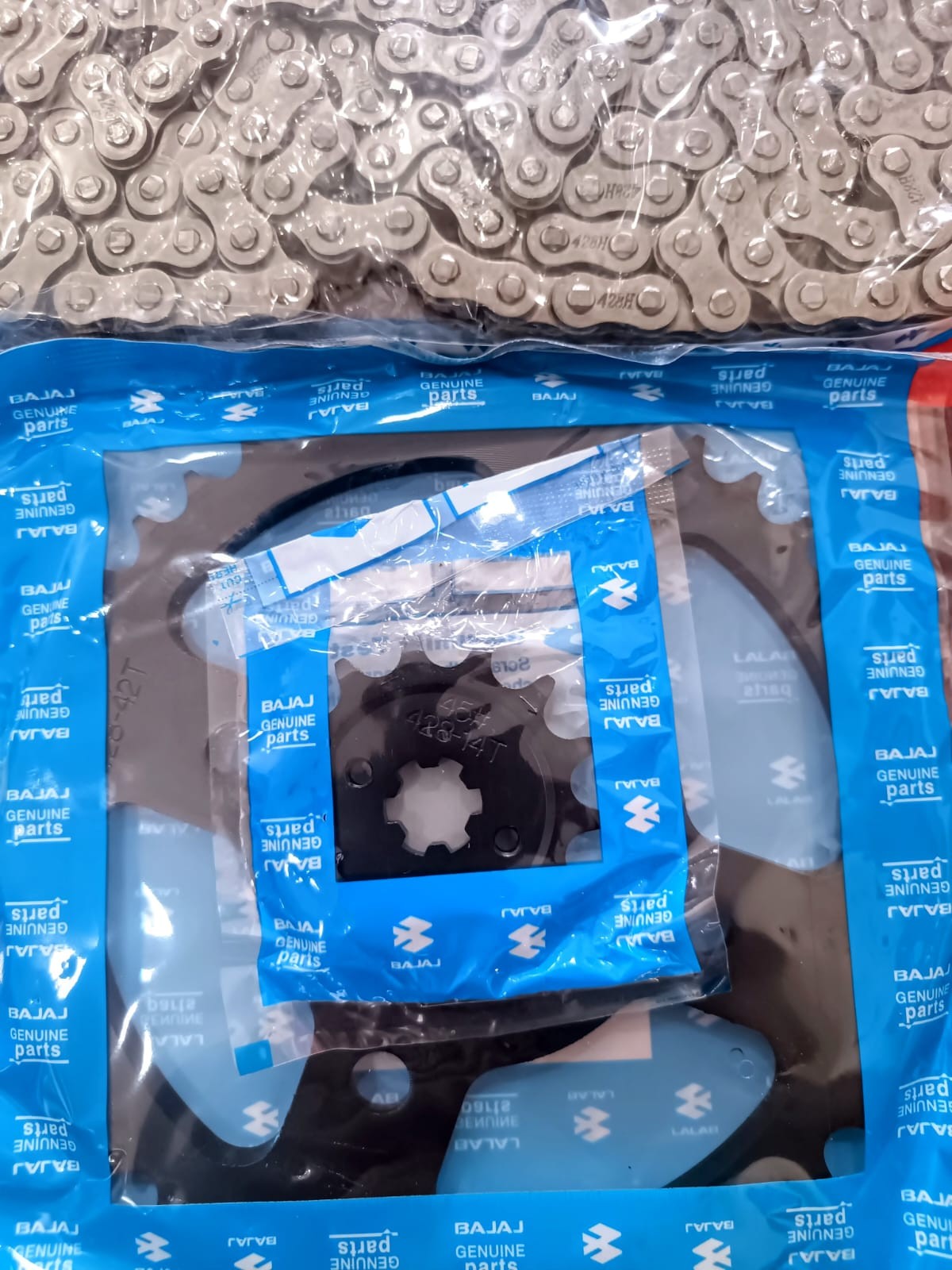 TRANSMISION BAJAJ BOXER 150 - 428 H-122L (14-42)