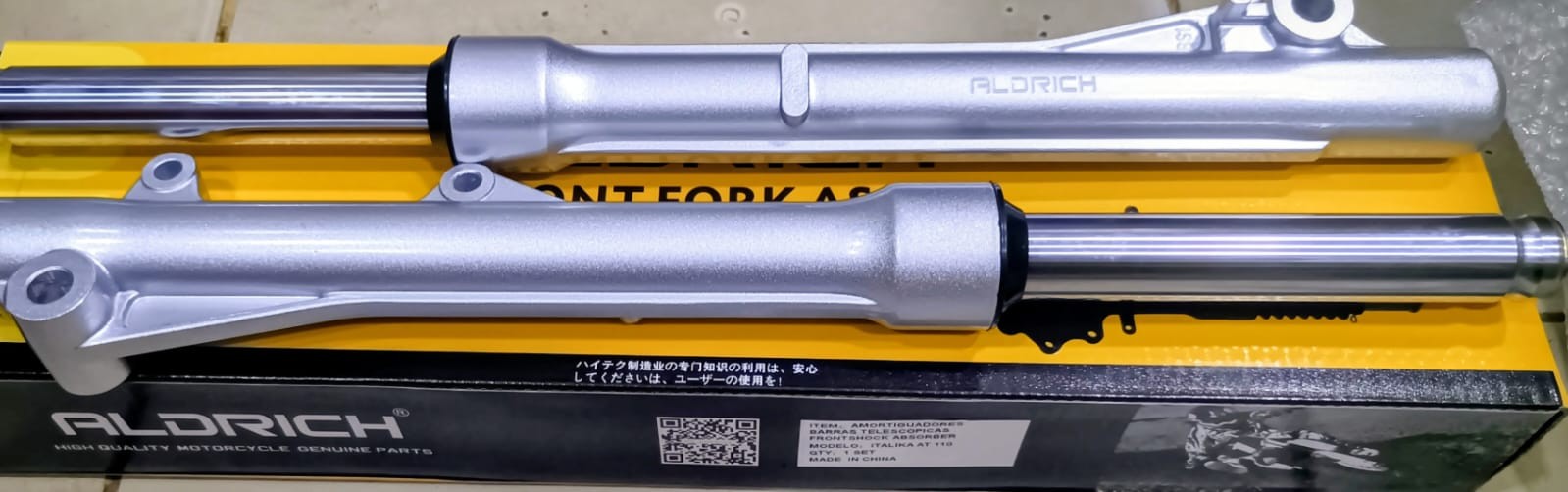 SUSPENCION DELANTERA FRENO A DISCO